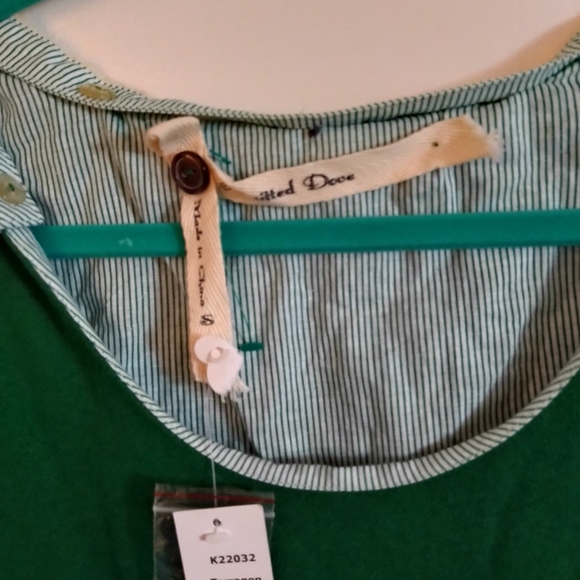 Gorgeous green dress with pockets lovely collar detail 1205 - Picture 3 of 3